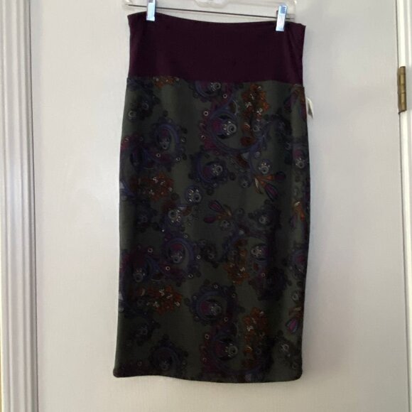 NEW luna claire stretch print skirt - Picture 1 of 4